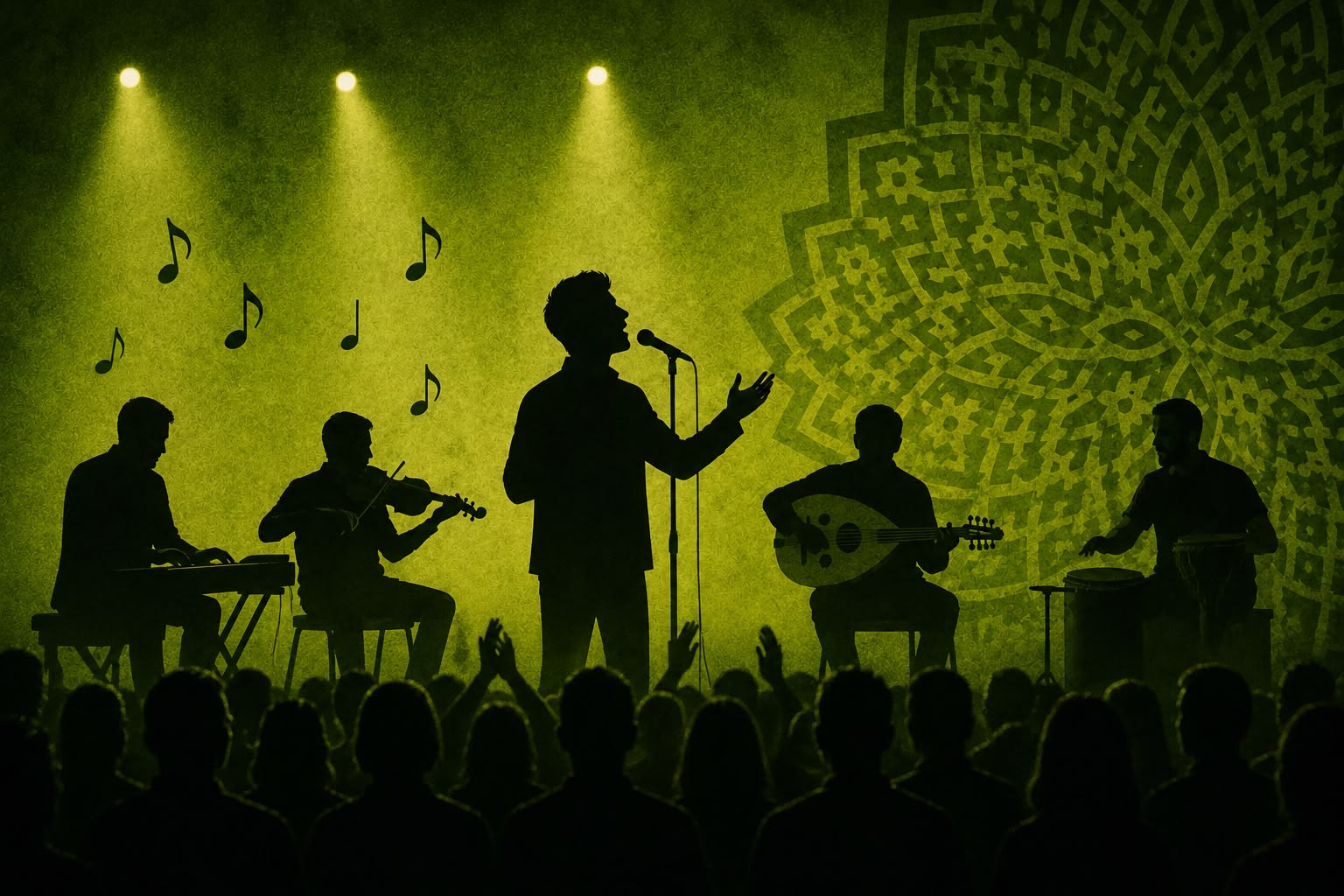 Present Eastern Arabic Vocal Performances 1 - 2nd opening