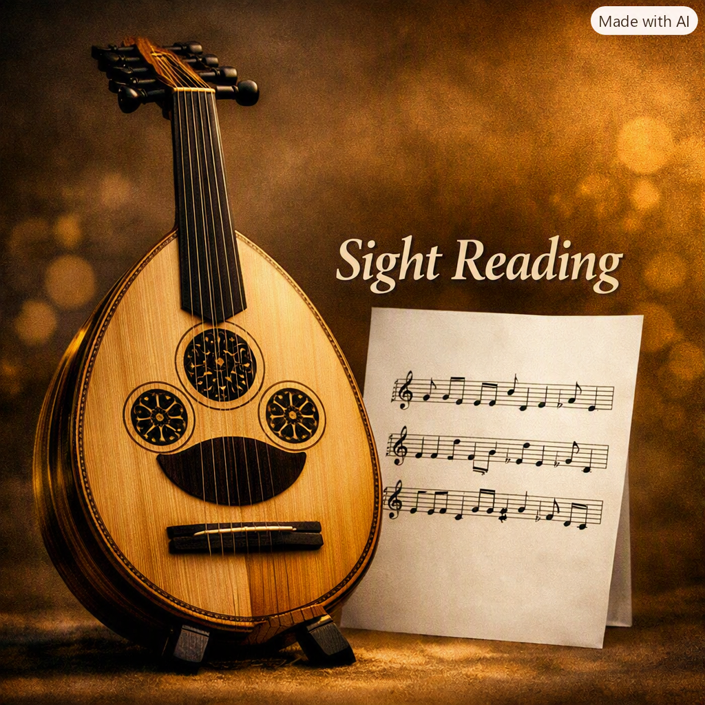 Demonstrate Note Sightreading - Oud (1st opening)
