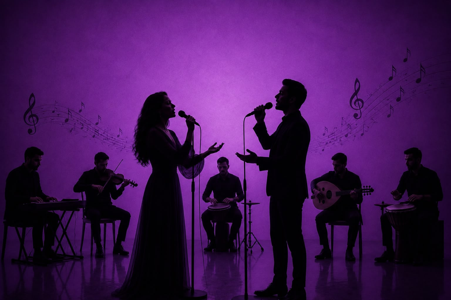Present Eastern Arabic Vocal Performances 2 (1st opening)
